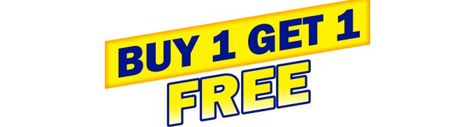 Buy 1 get 1 free