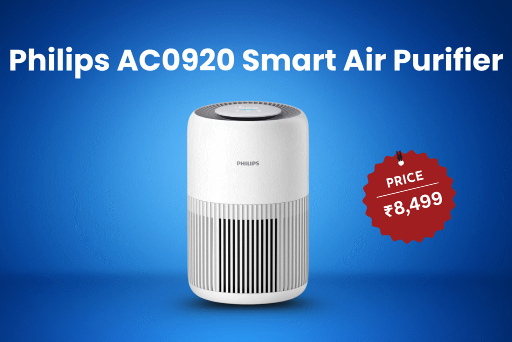 Philips AC0920 Smart Air Purifier : Best Air purifiers in india 2025