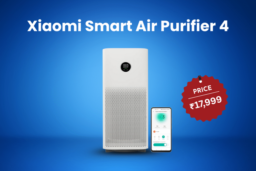 Xiaomi Smart Air Purifier 4 : Best Air purifiers in india 2025
