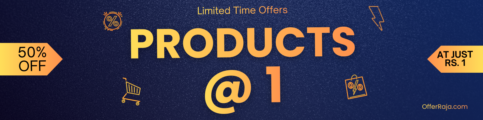 PRODUCTS AT rs 1 offer
