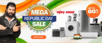Vijay Sales Deals : Get 60% OFF on Mega Republic Day Sale
