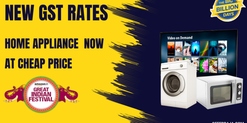 New GST Rates: Full List Of TVs, ACs, Washing Machines & Home Appliances That Are Now Cheaper